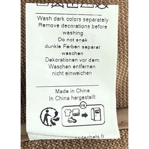 Knit Blazer Brown Soft Unstructured Stretch Sport Coat Casual Minimalist Sz 2XL - Picture 8 of 11